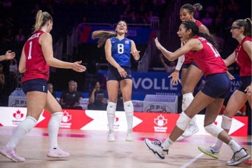 NBA回放-女排世联赛：美国排名反超中国，日本逆转法国，土耳其5局险胜|多米尼加|乌克兰|巴西利亚站|乌克兰女排|美国女排_新浪体育_新浪新闻